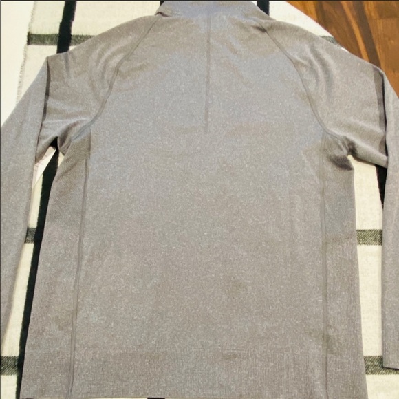 🎉HP🎉 NWT! Lululemon Men’s Pulse Athletic Jacket Gray Black Yellow Large - Picture 6 of 8